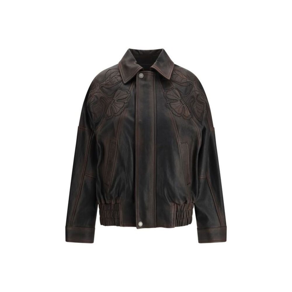 Golden Goose Brown Viscose Women's Bomber